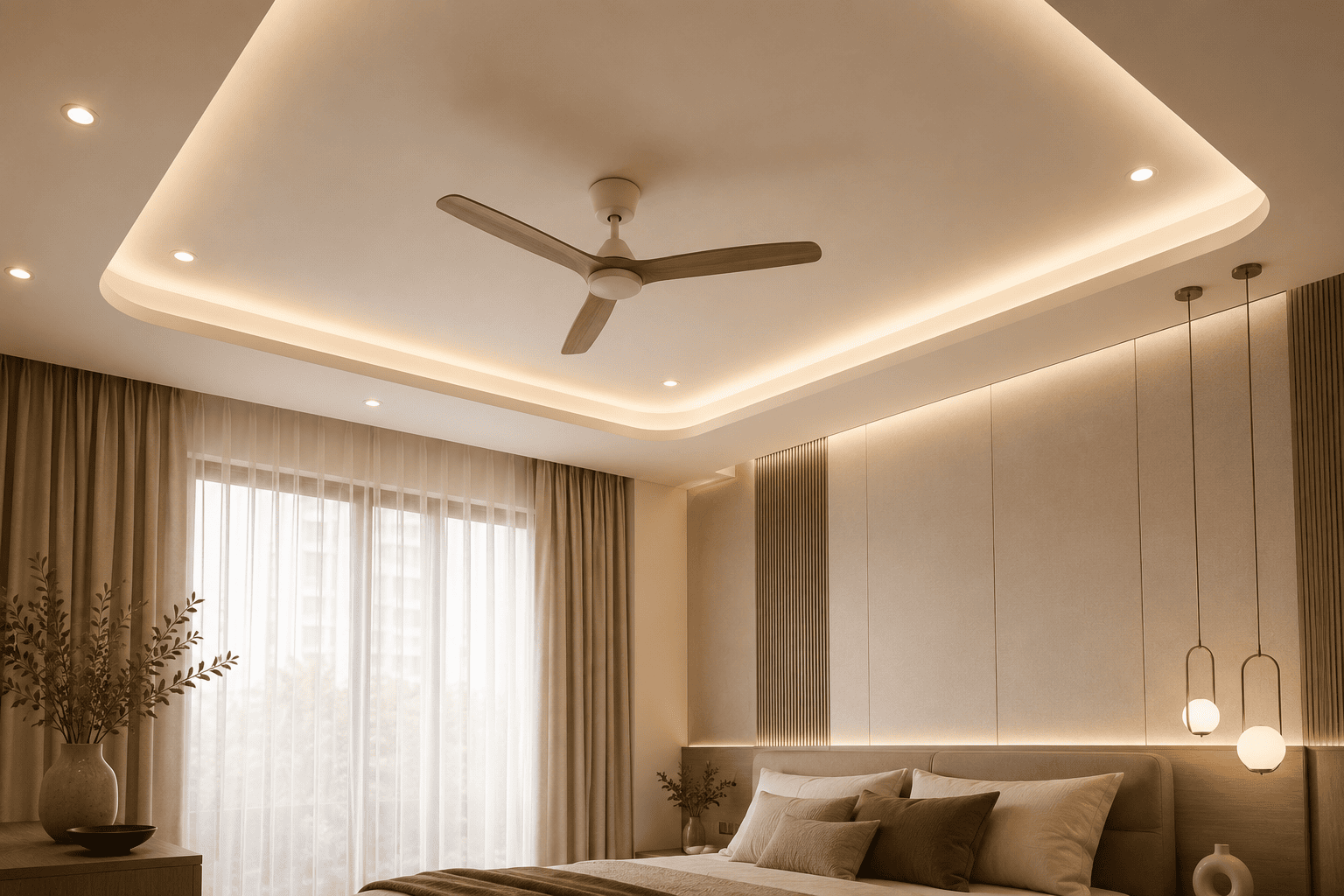 Bedroom Ceiling, Wakad