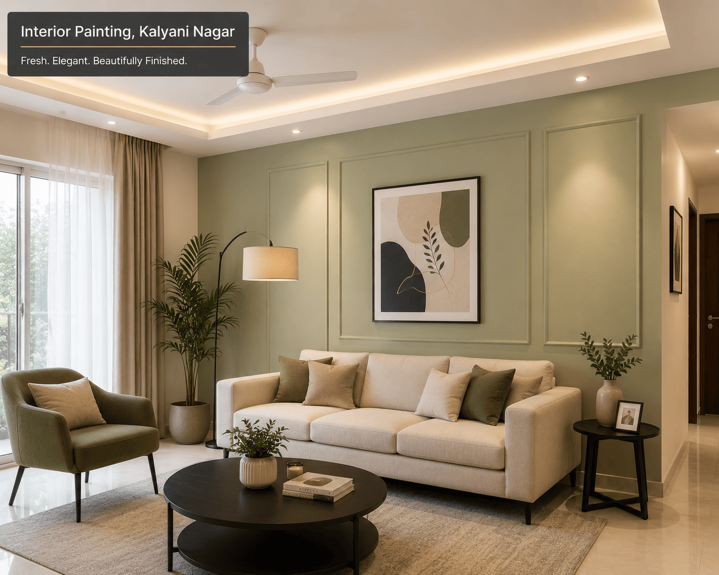 Interior painting project
